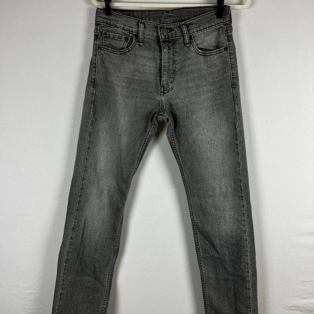 Gray Levi's 513 Men's Jeans Slim Straight 29x32